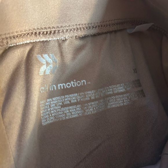 Women’s Active light Brow Jogger Pants size xsmall Target Brand - Picture 2 of 6